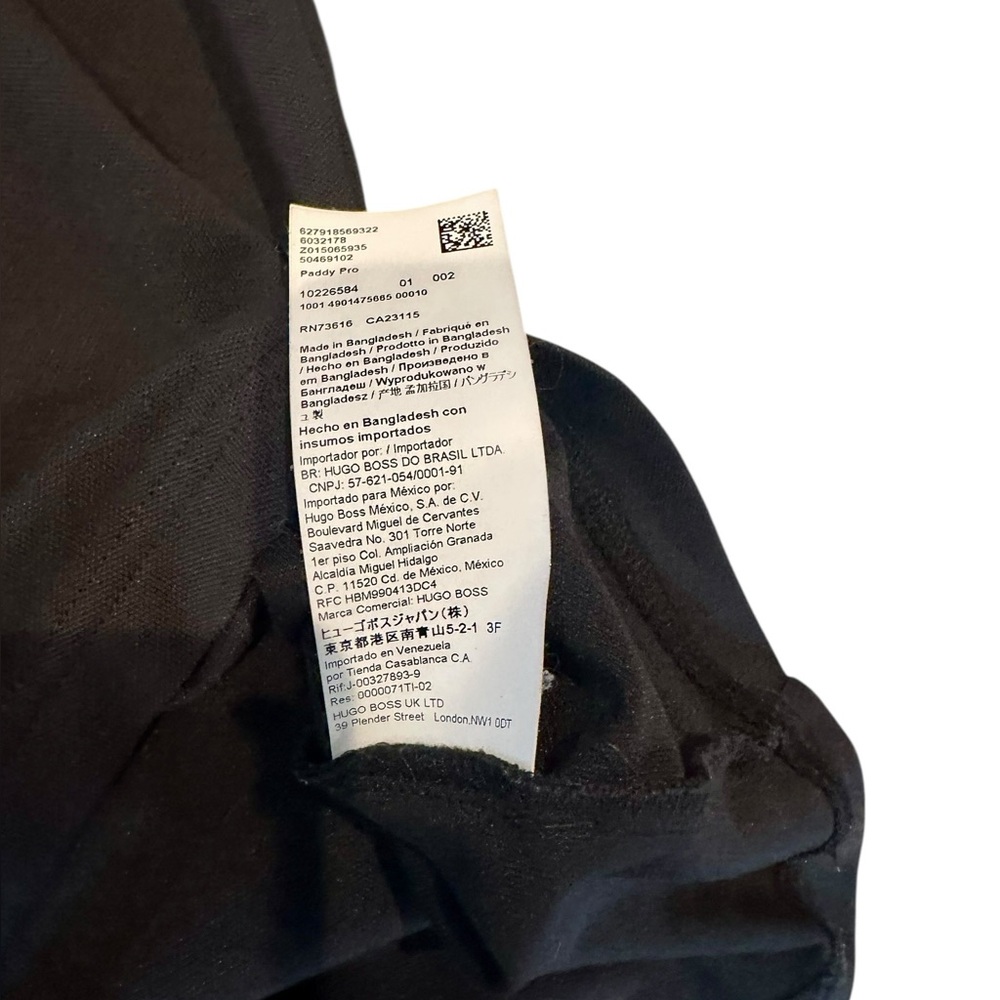 Boss Men's Black Polo Shirt - Picture 6 of 8